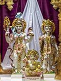 Bhagwan Shri Shankar, Shri Parvatiji and Shri Ganeshji